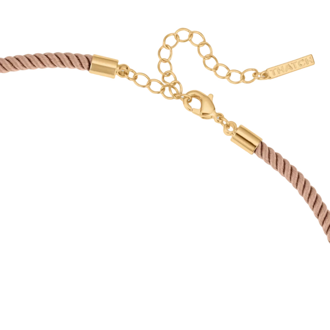 Coco Silk Cord Necklace | 15-17 Inch