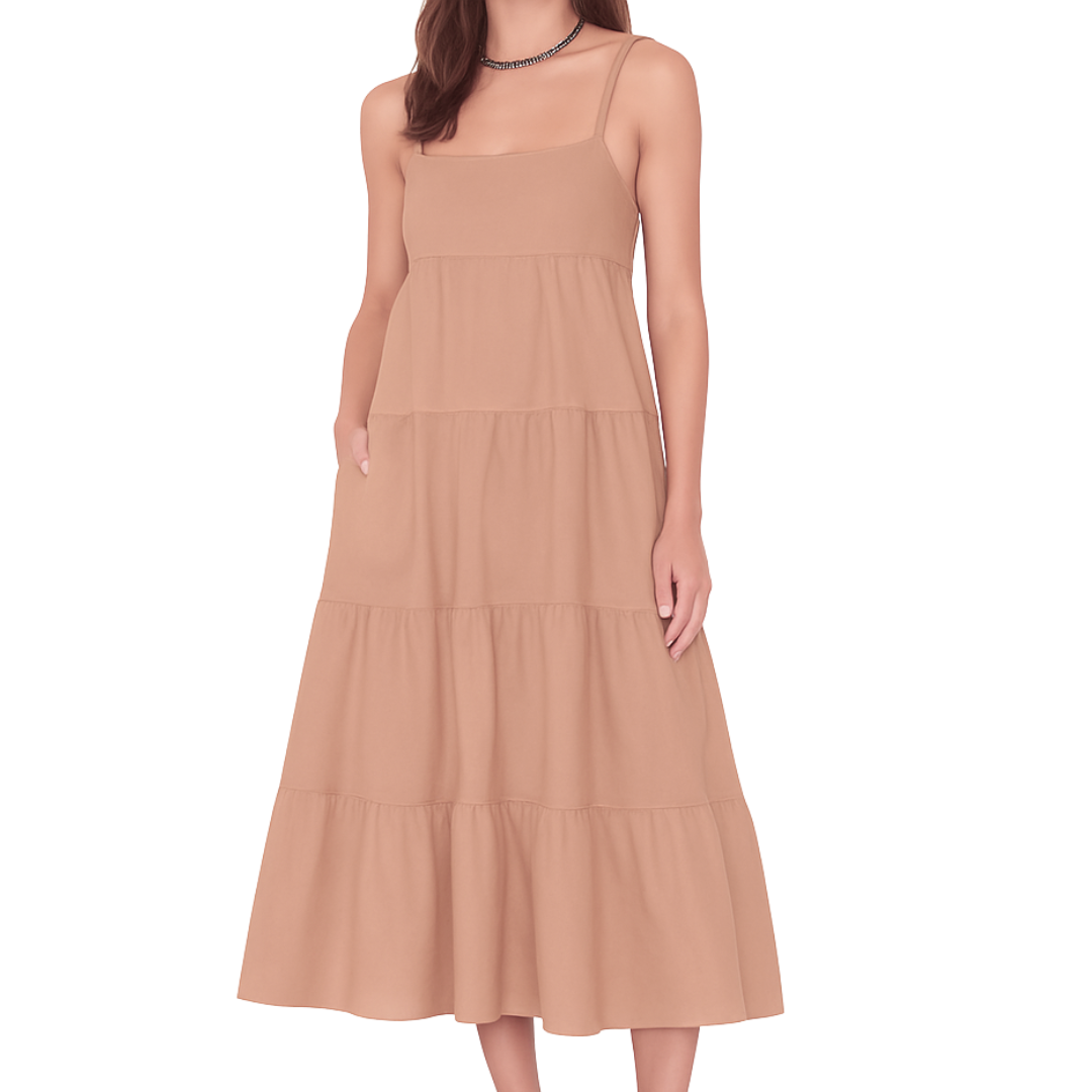 Hazel Dress in Cappuccino