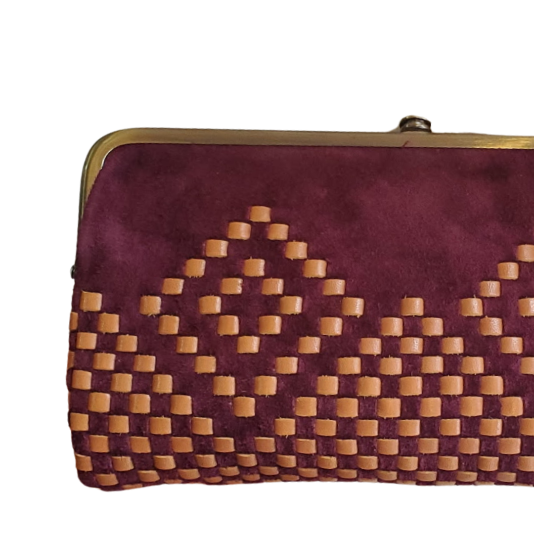 Lauren Clutch-Wallet in Garnet