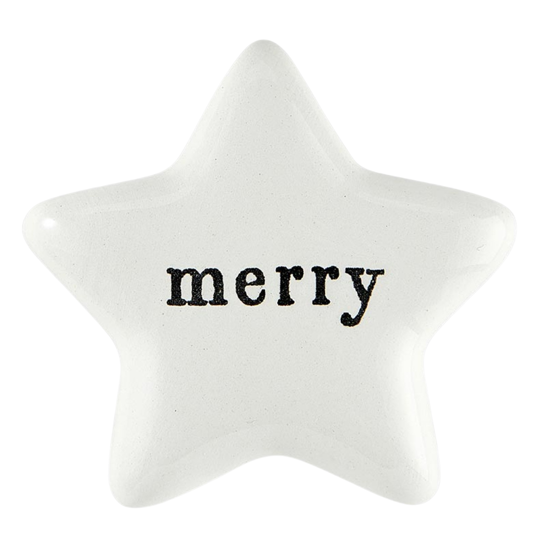 Ceramic Star - Merry