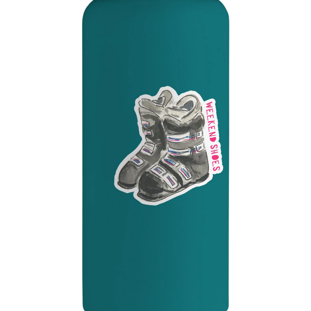 Ski Boot Sticker