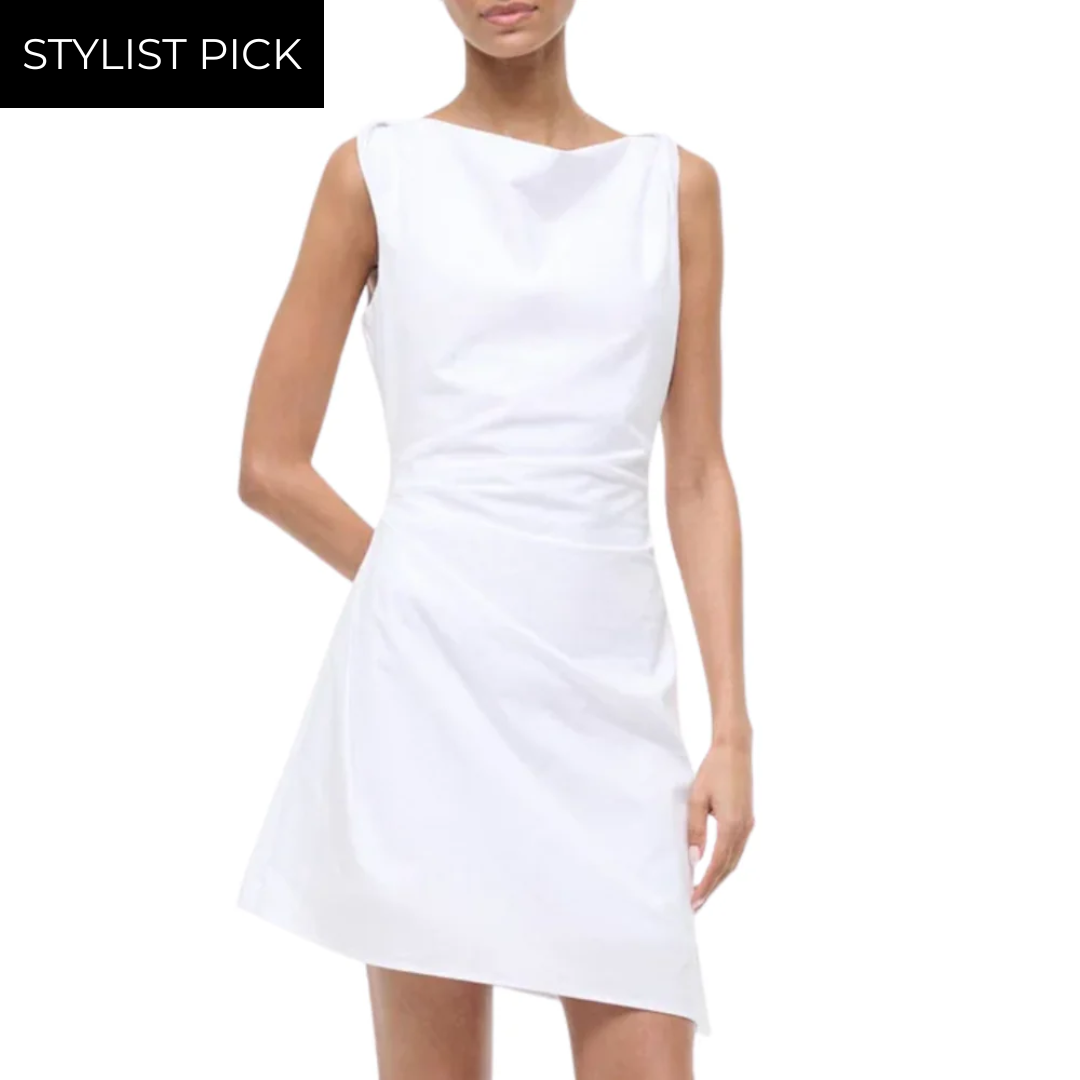 Callie Mini Dress in White