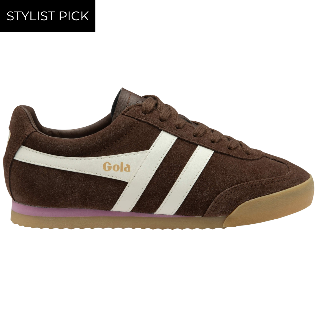 Apollo Classic Sneaker in Dark Brown/Off White/Dusty Rose/Gum