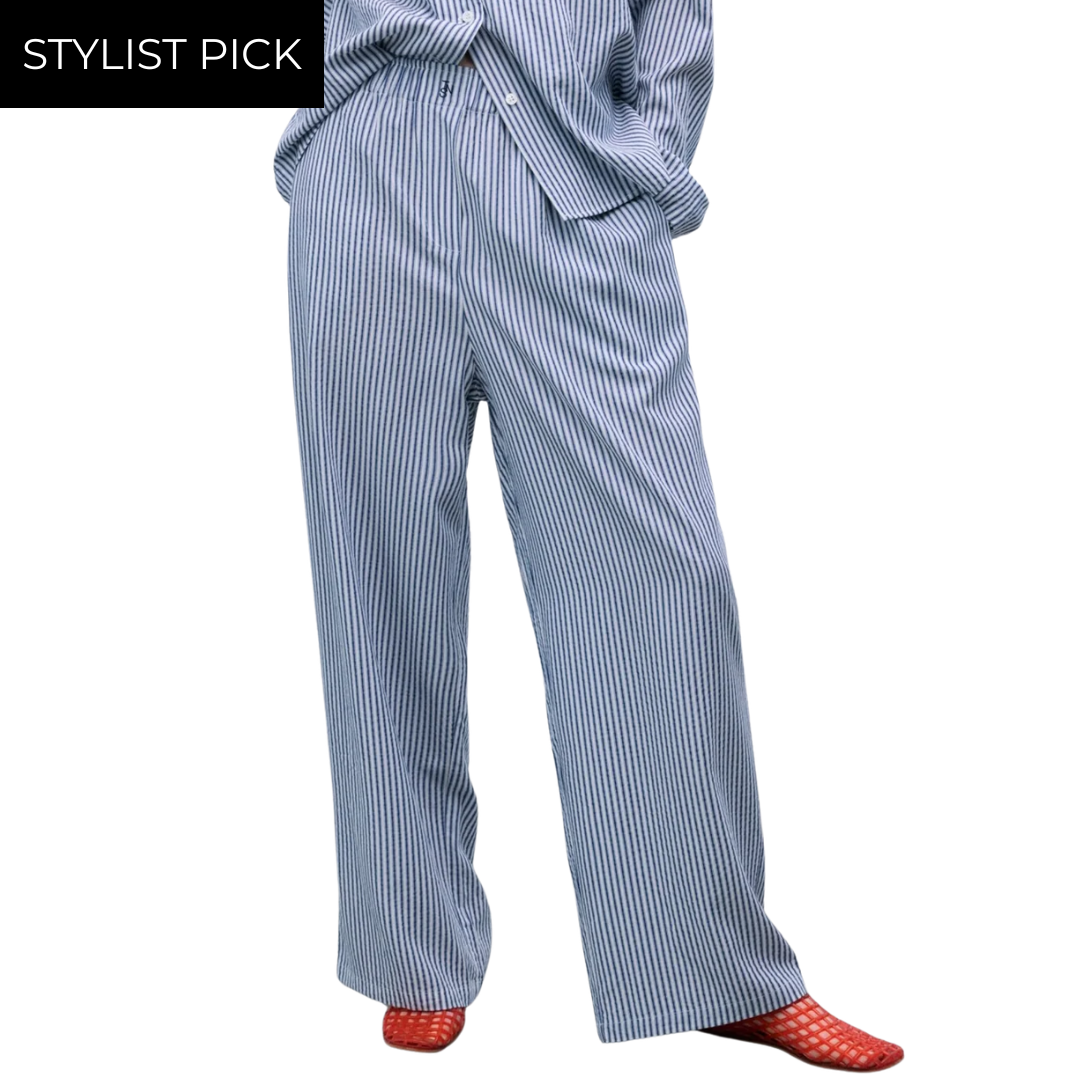 Alheli Pant in Summer Midnight Stripes