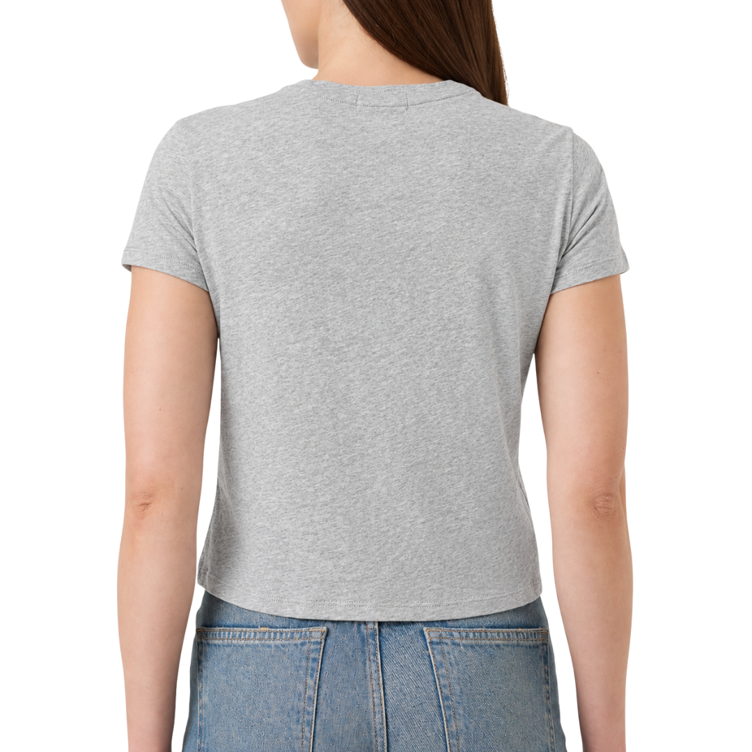 Andie Tee Shirt in Gray Heather