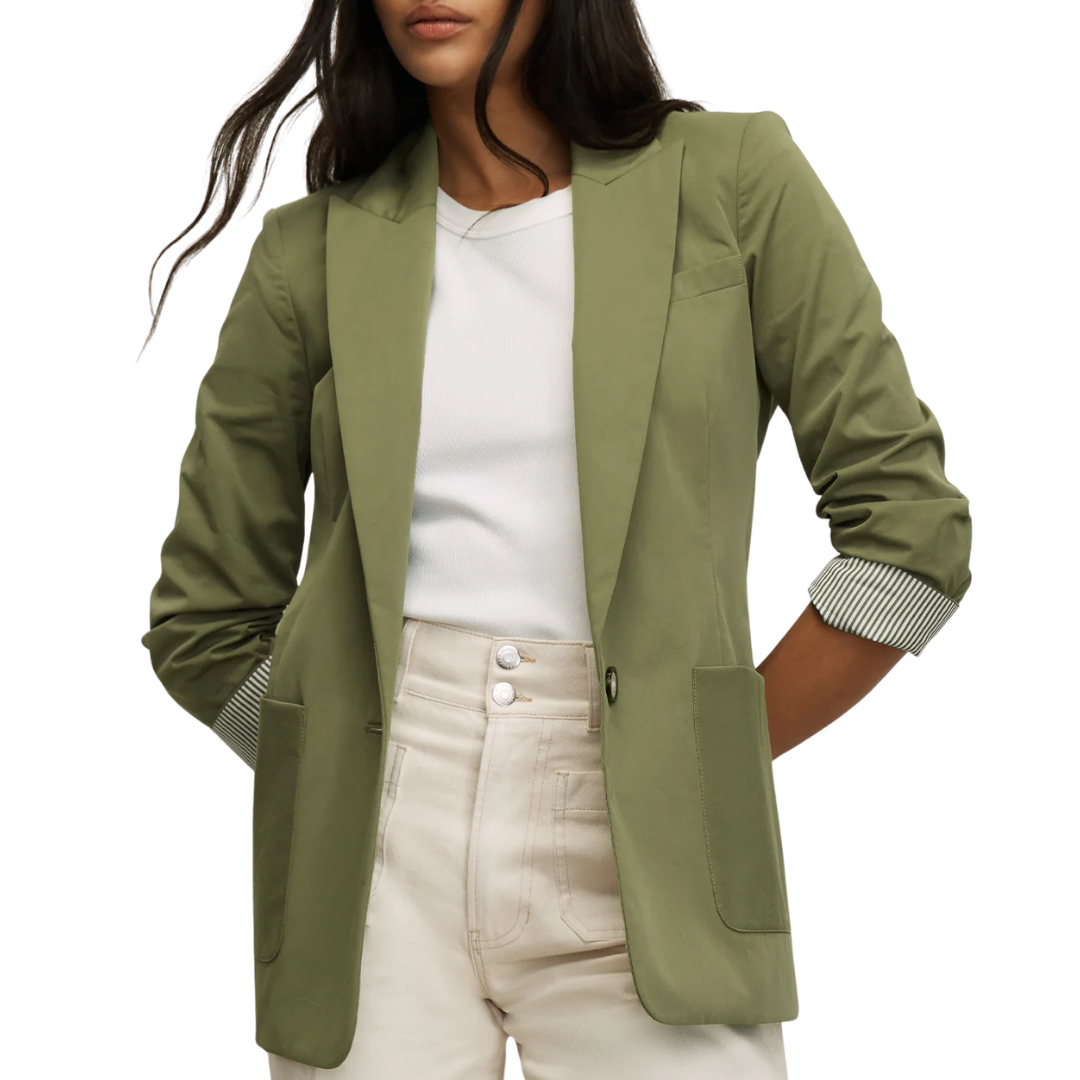McAllin Dickey Jacket in Stone Army