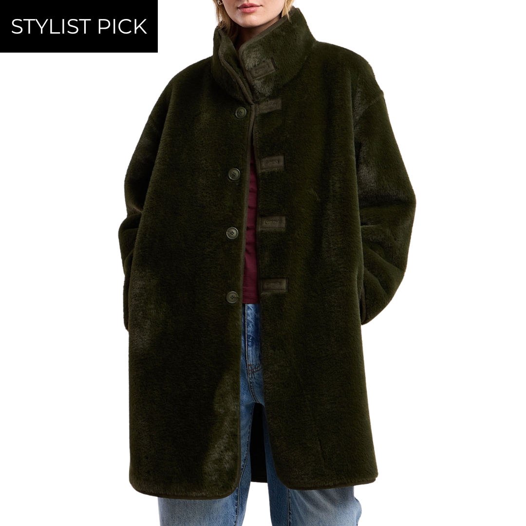 Yves Reversible Jacket in Hunter Green