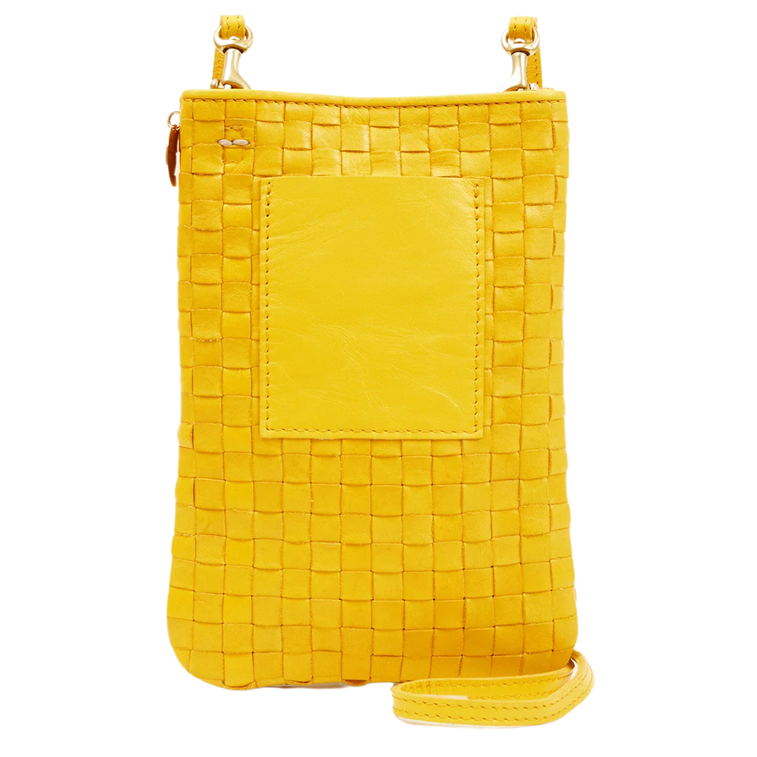 Poche in Snapdragon Woven Checker