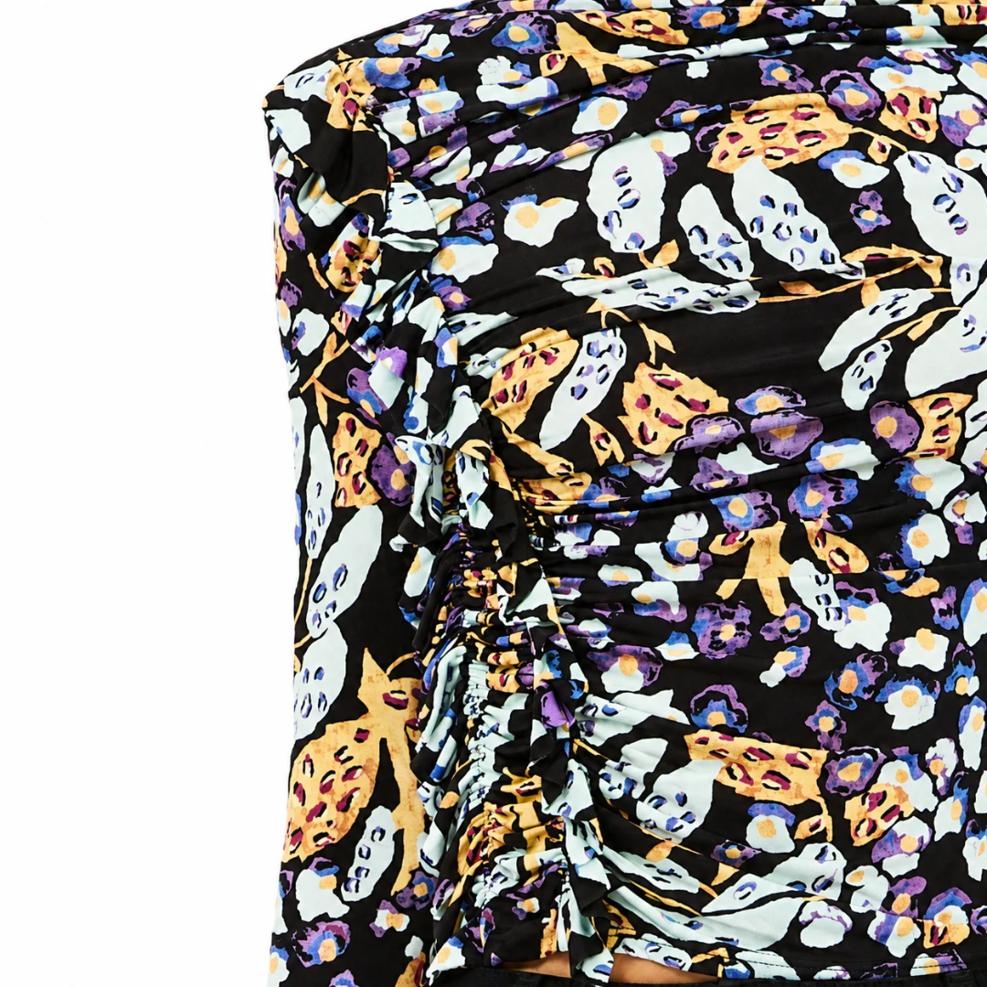 Angelina Long Sleeve Top in Botanica
