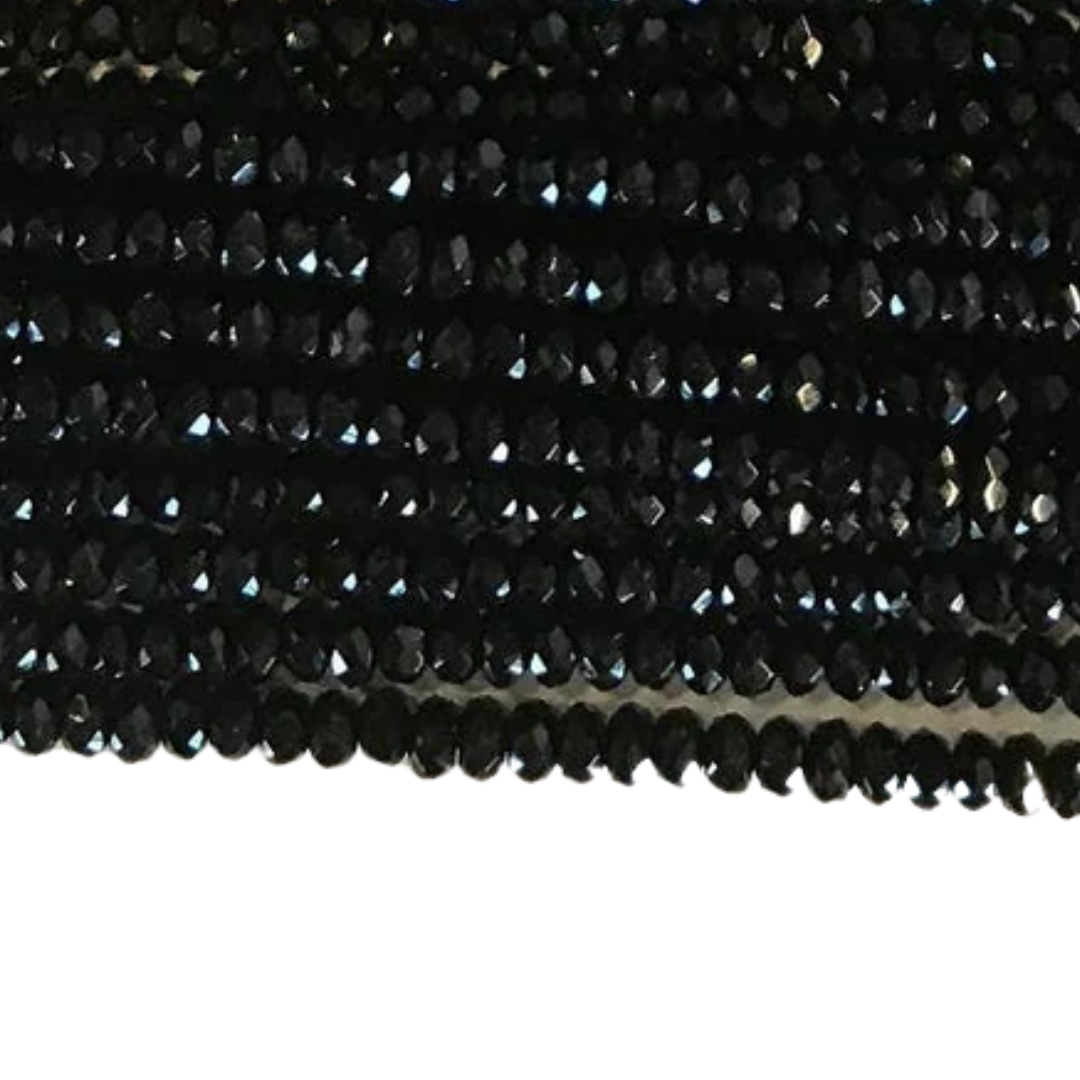 Micro Gemstone Choker in Black Onyx
