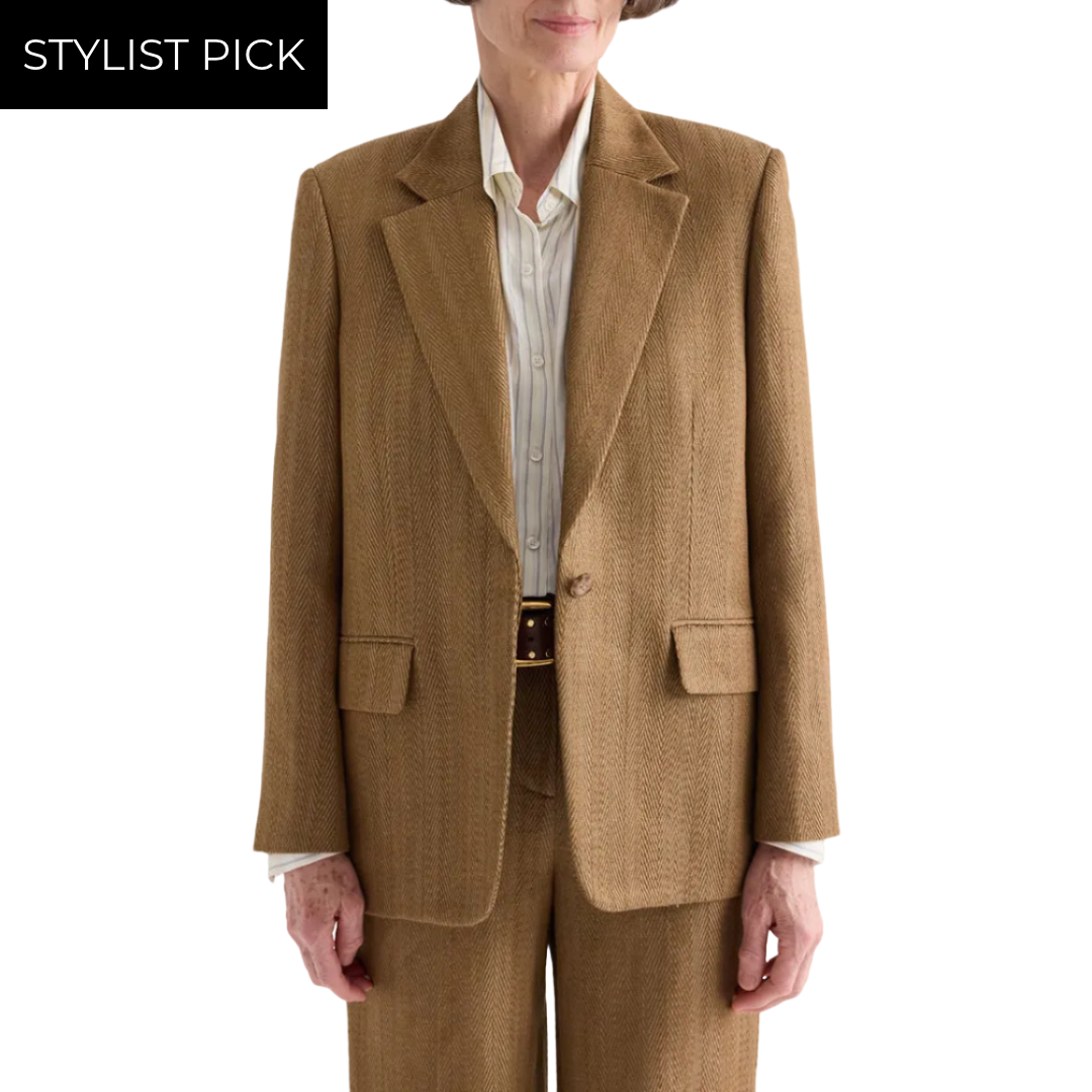 Jillian Blazer in Kelp