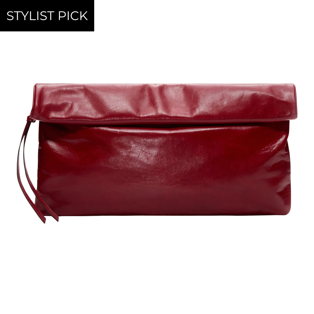 North Moore St Bag in Light Rubino