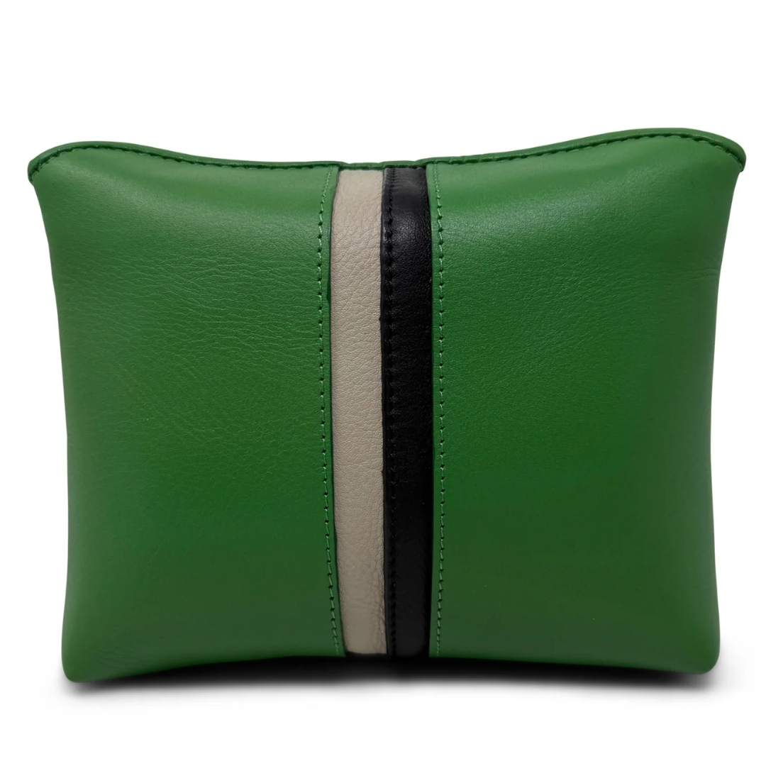 Small Fold Pouch in Kelly Green