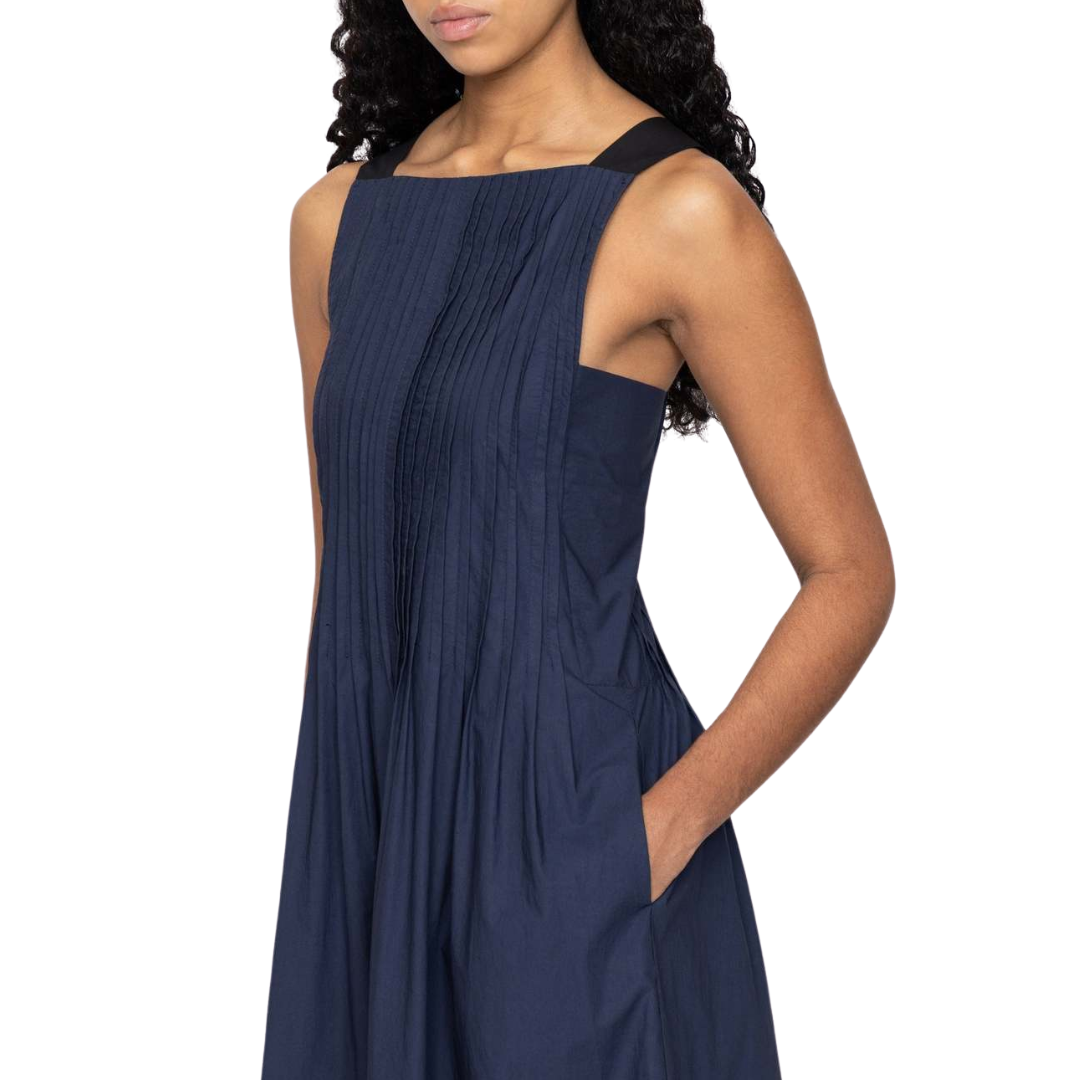 Adele Tank Dress in Navy