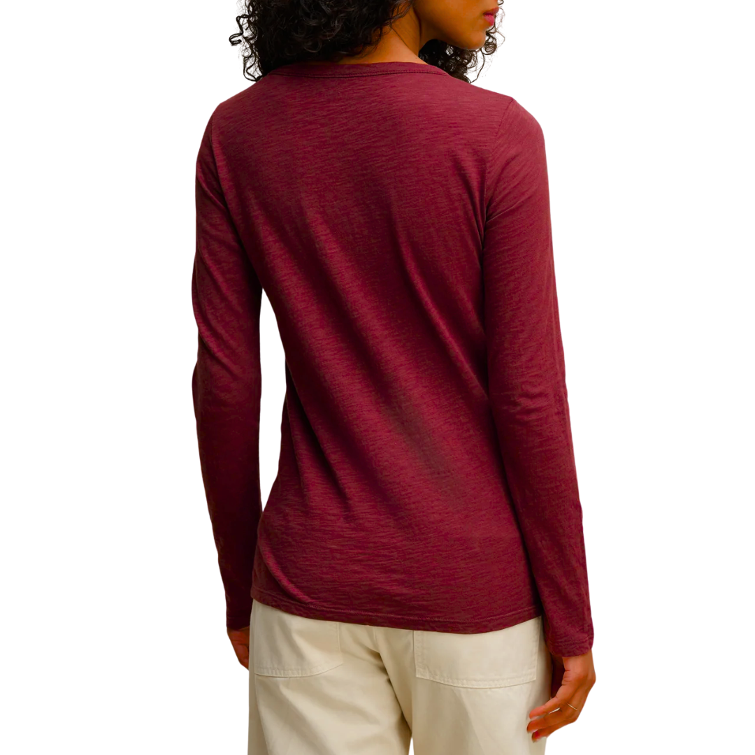 Lizzie Tee in Cabernet