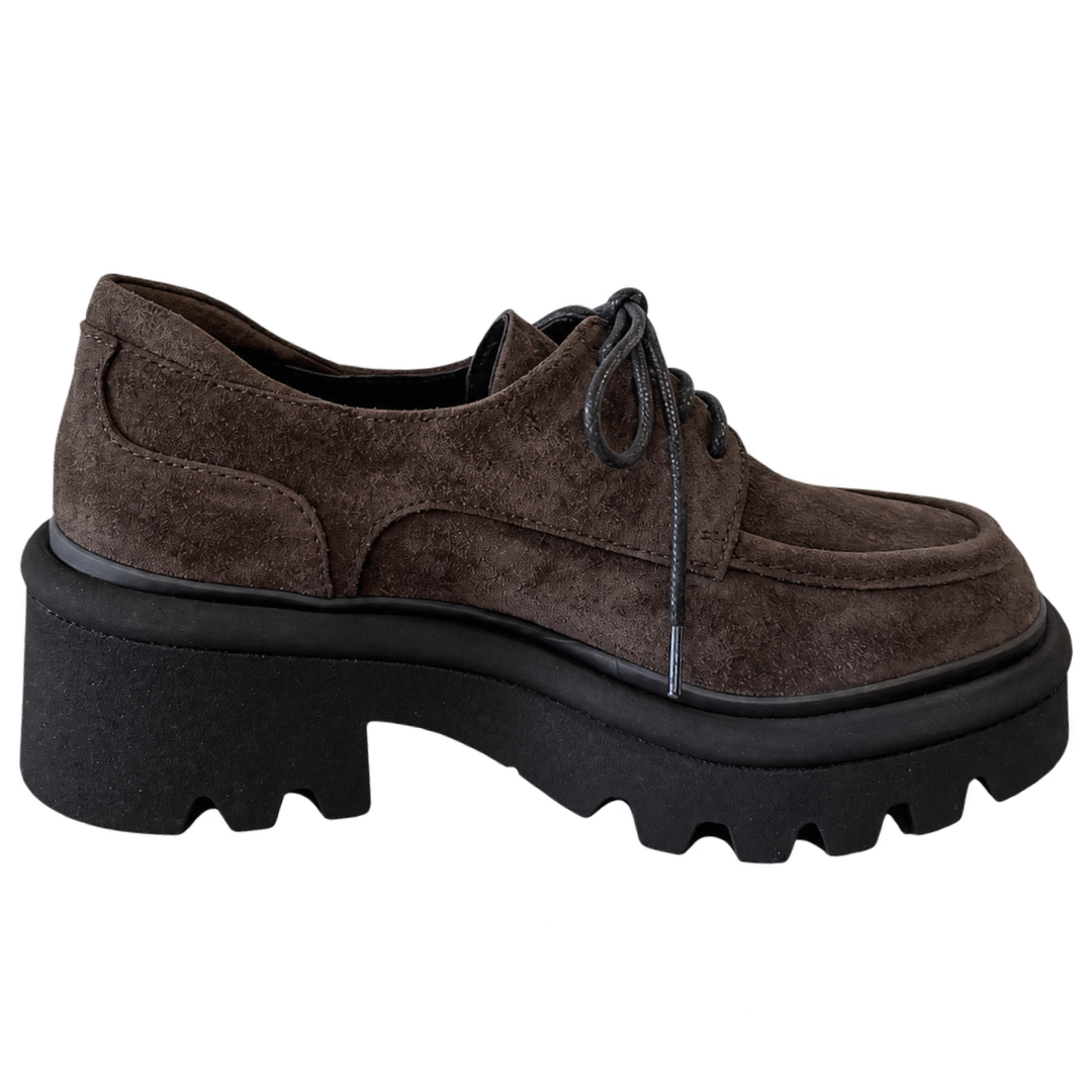 Lys-M Tie High Heels in Crosta Africa