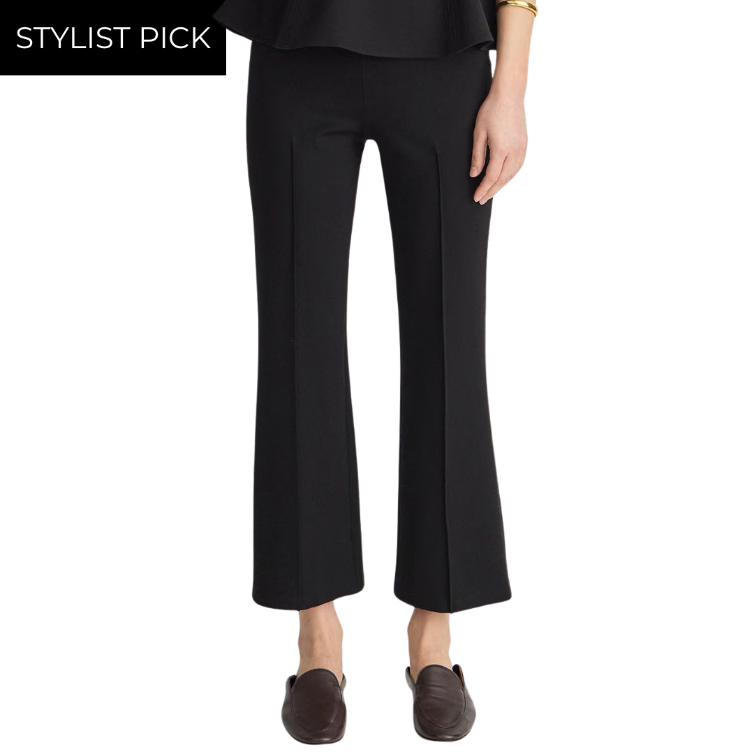 Ponte Rene Pull On Pant in Black