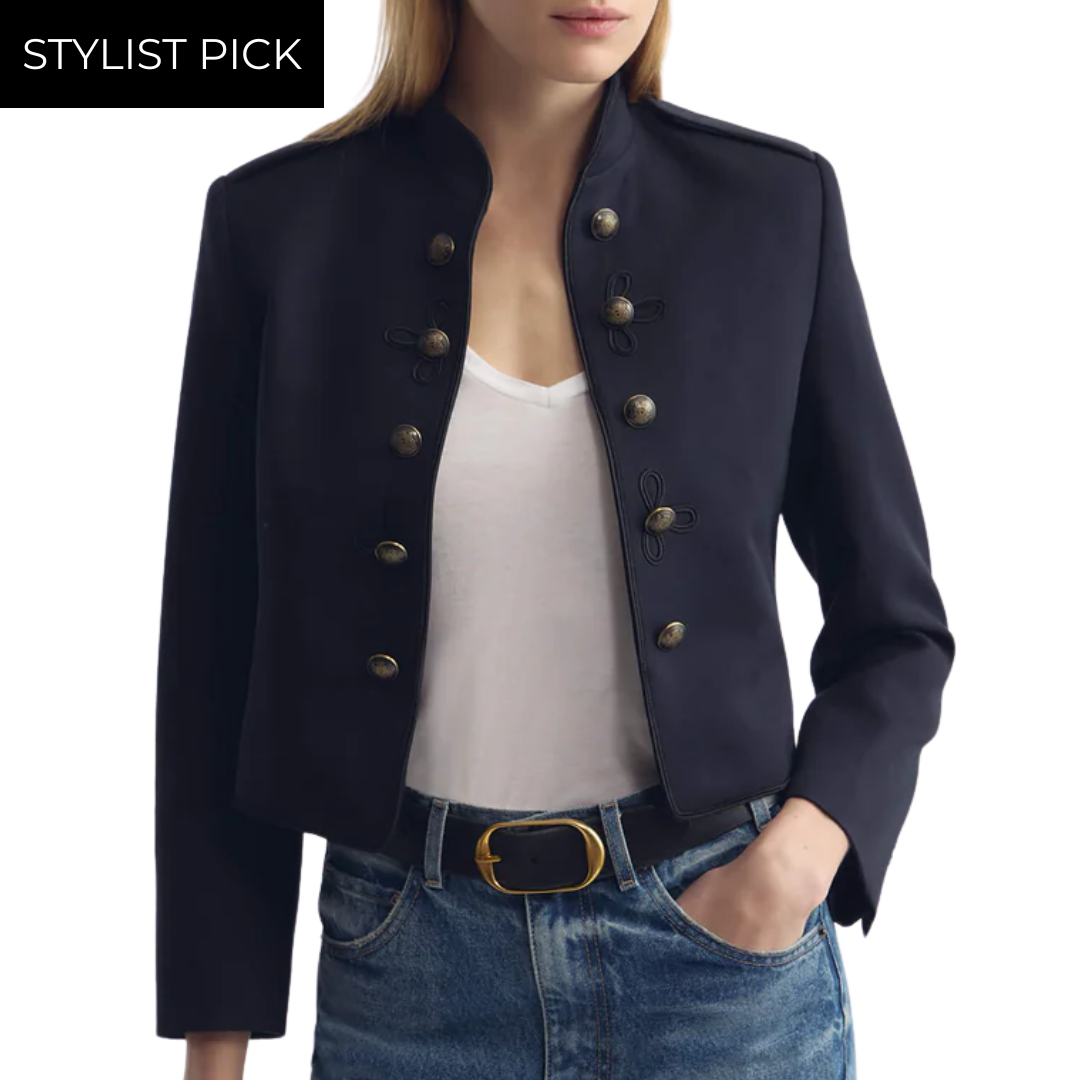 Betsy Wool Jacket in Midnight