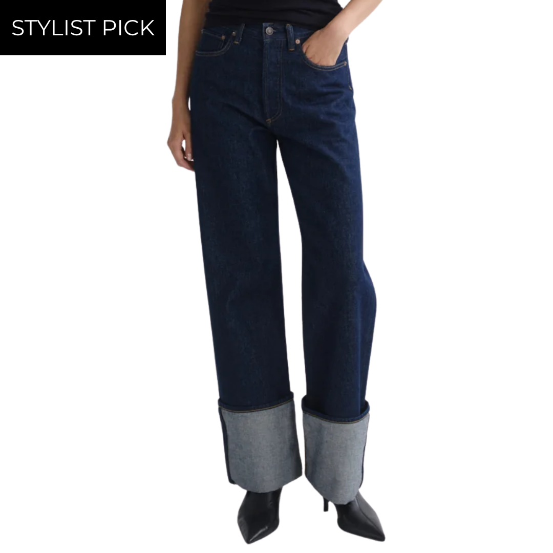 Big Cuff Jean in Rinse