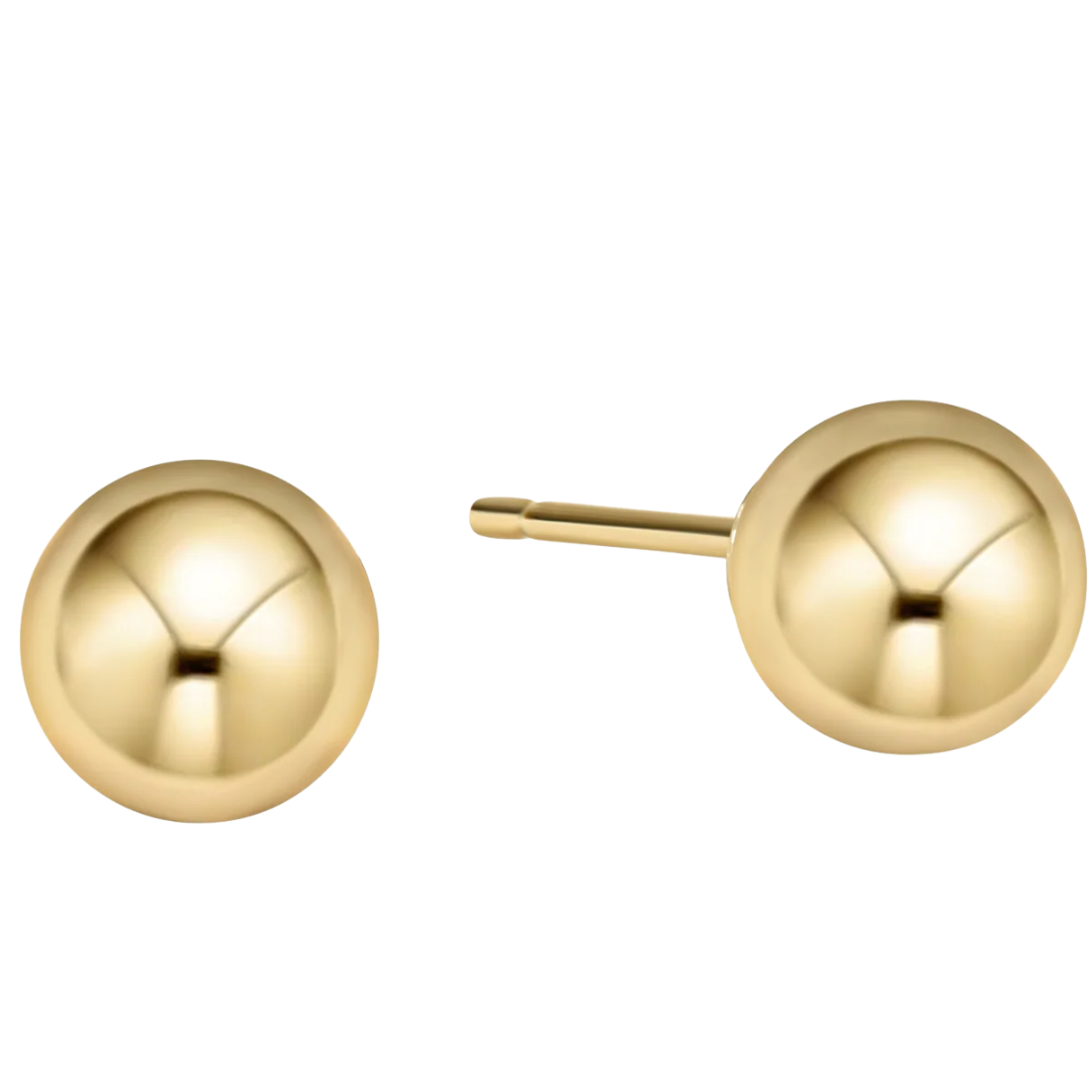 Classic 10MM Ball Stud in Gold