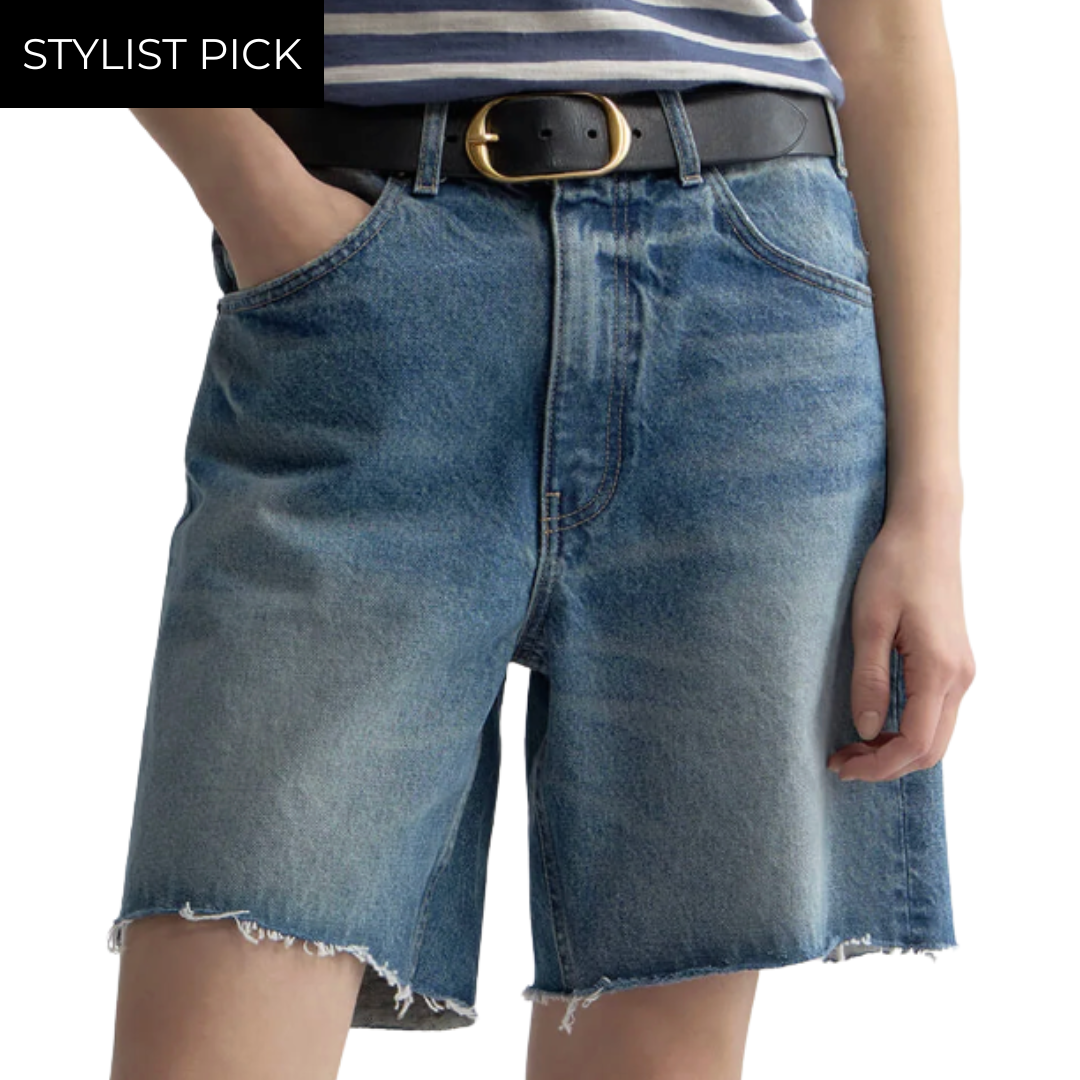 Russel Denim Short in Rosebowl Wash