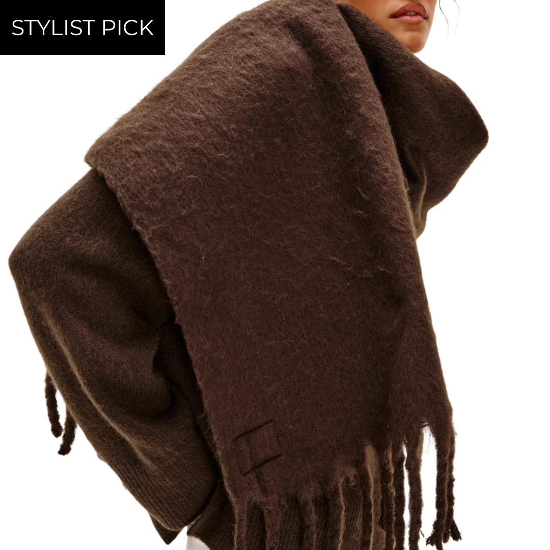 Oslo Scarf in Walnut