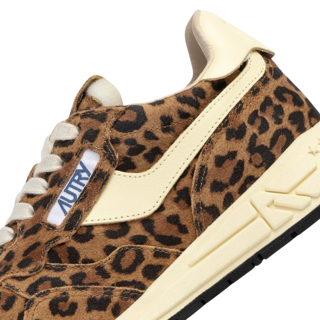 Reelwind Low Sneakers in Leopard and Rutabaga