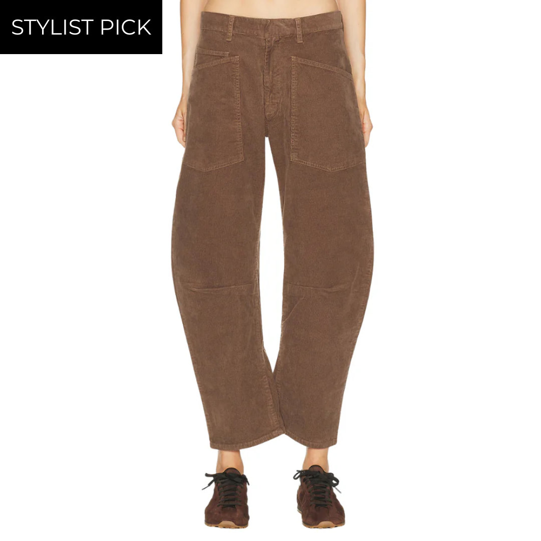 Shon Corduroy Pant in Brunette