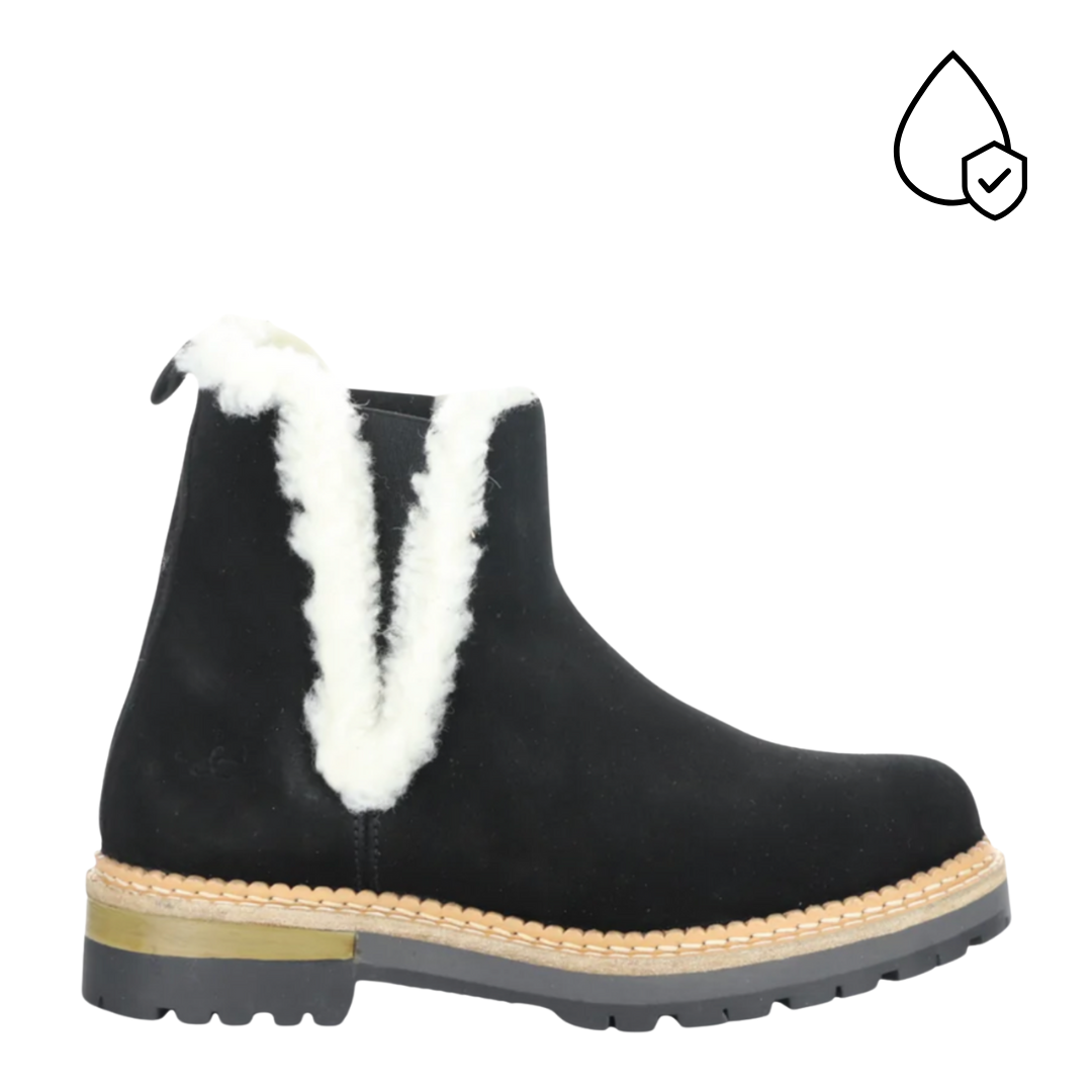 Auroras Elasticated Boots in Black