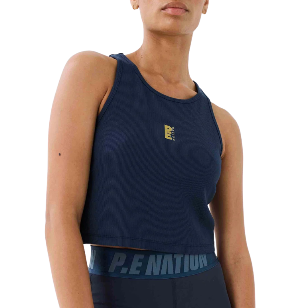 Backcheck Tank in Midnight Navy