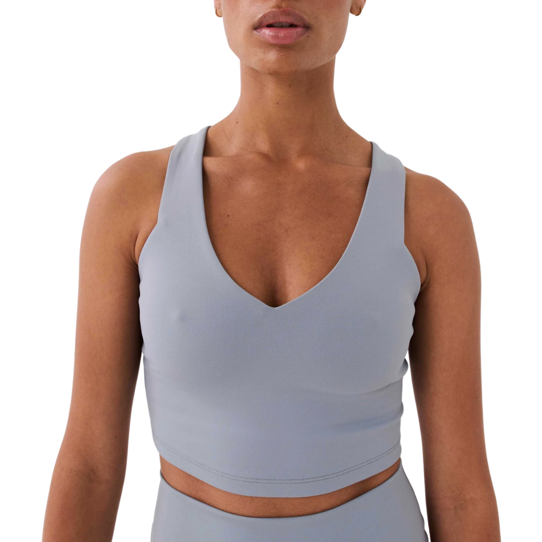 Full Count Sports Bra in Quarry 