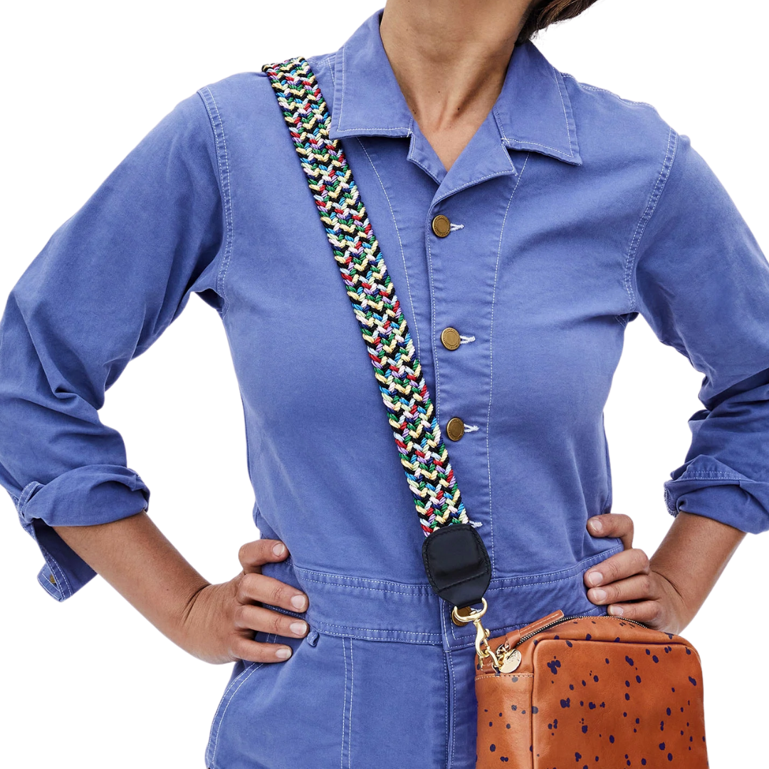 Crossbody Strap in Muti Braided
