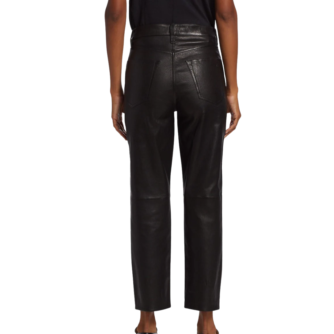 R&B LTHR Cig Pant