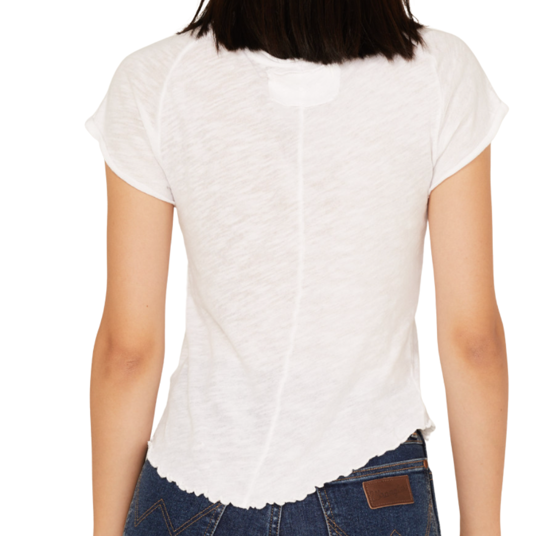 Be My Baby Tee in White