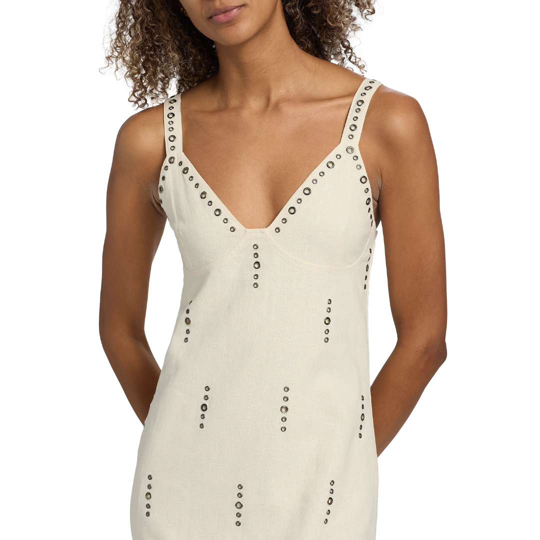 Aubrey Dress in Ivory