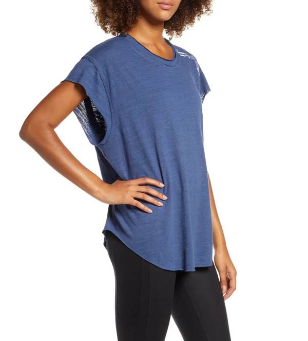 Take a Hike Tee in Navy