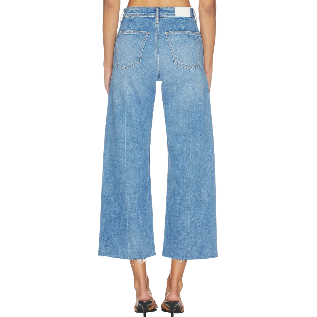 Penny High Rise Wide Leg Ankle in Solina