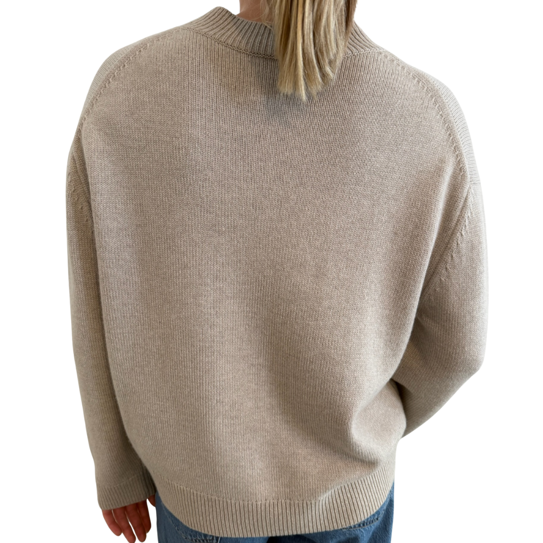 Boy Crewneck in Sand