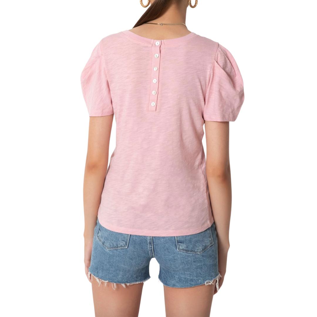 Circe Top in Pink Icing