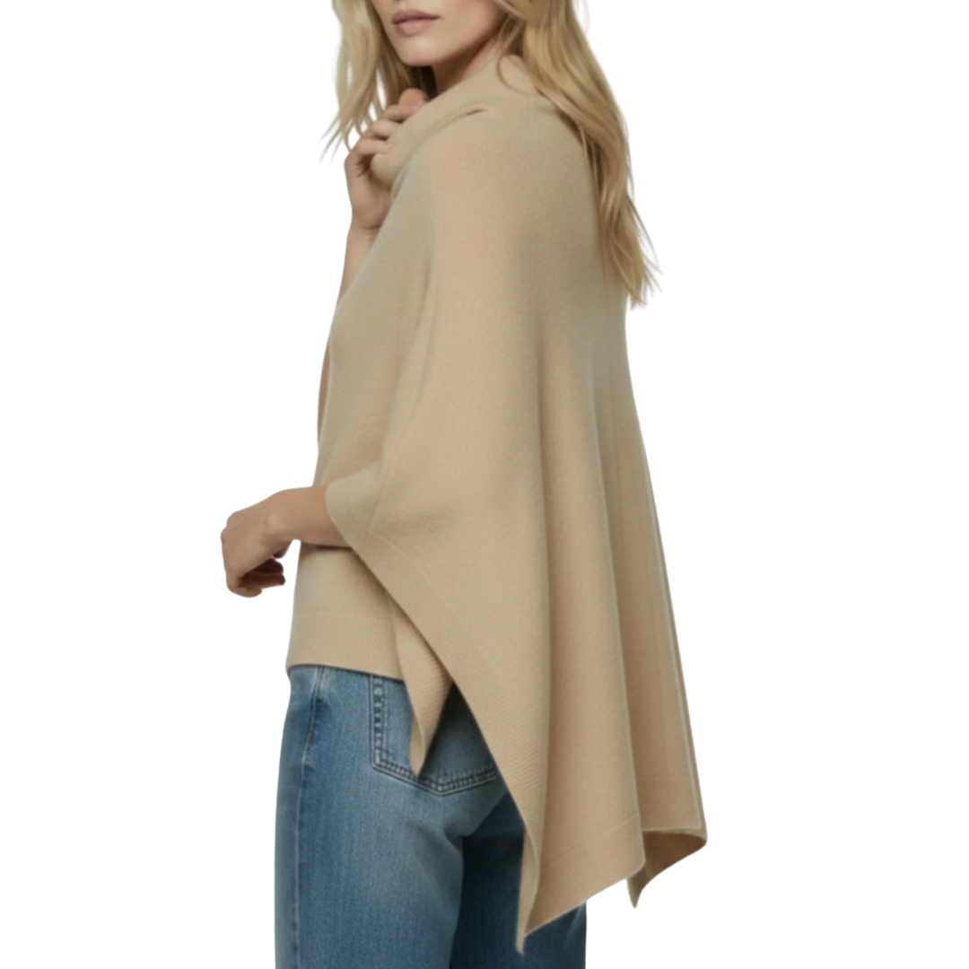 Machine Washable Cashmere Shawl in Cord Chine
