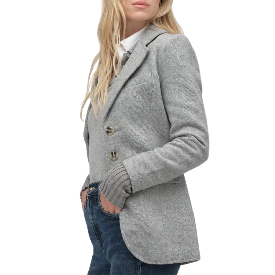 City Blazer in Ice Grey