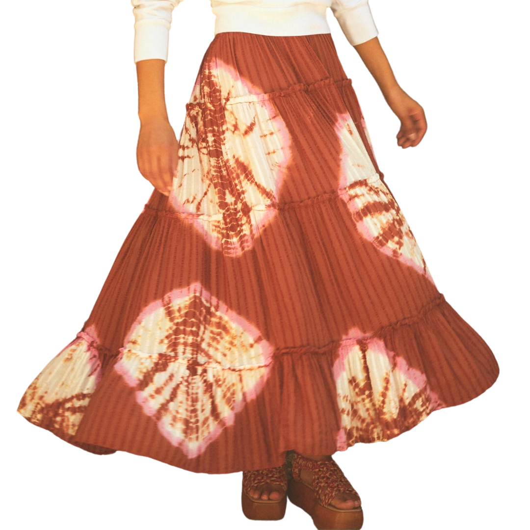 Lidia Skirt in Pomelo Multi