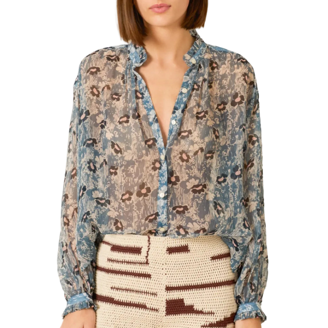 Poet Water Flower Blouse