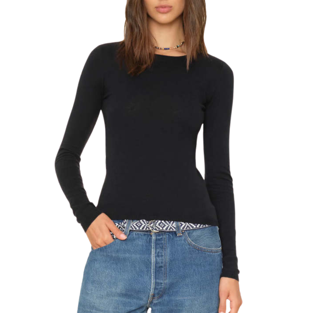 Crewe Sweater in Black