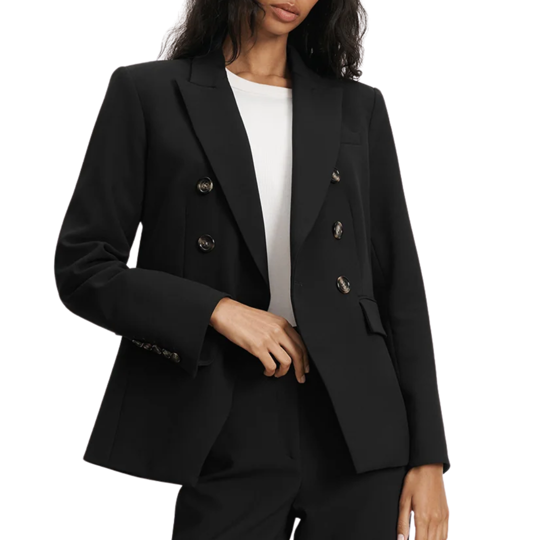 Miller Dickey Jacket in Black