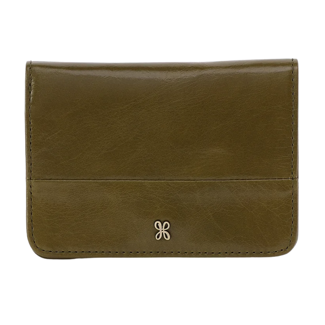 Jill Bifold Wallet in Olive Veil
