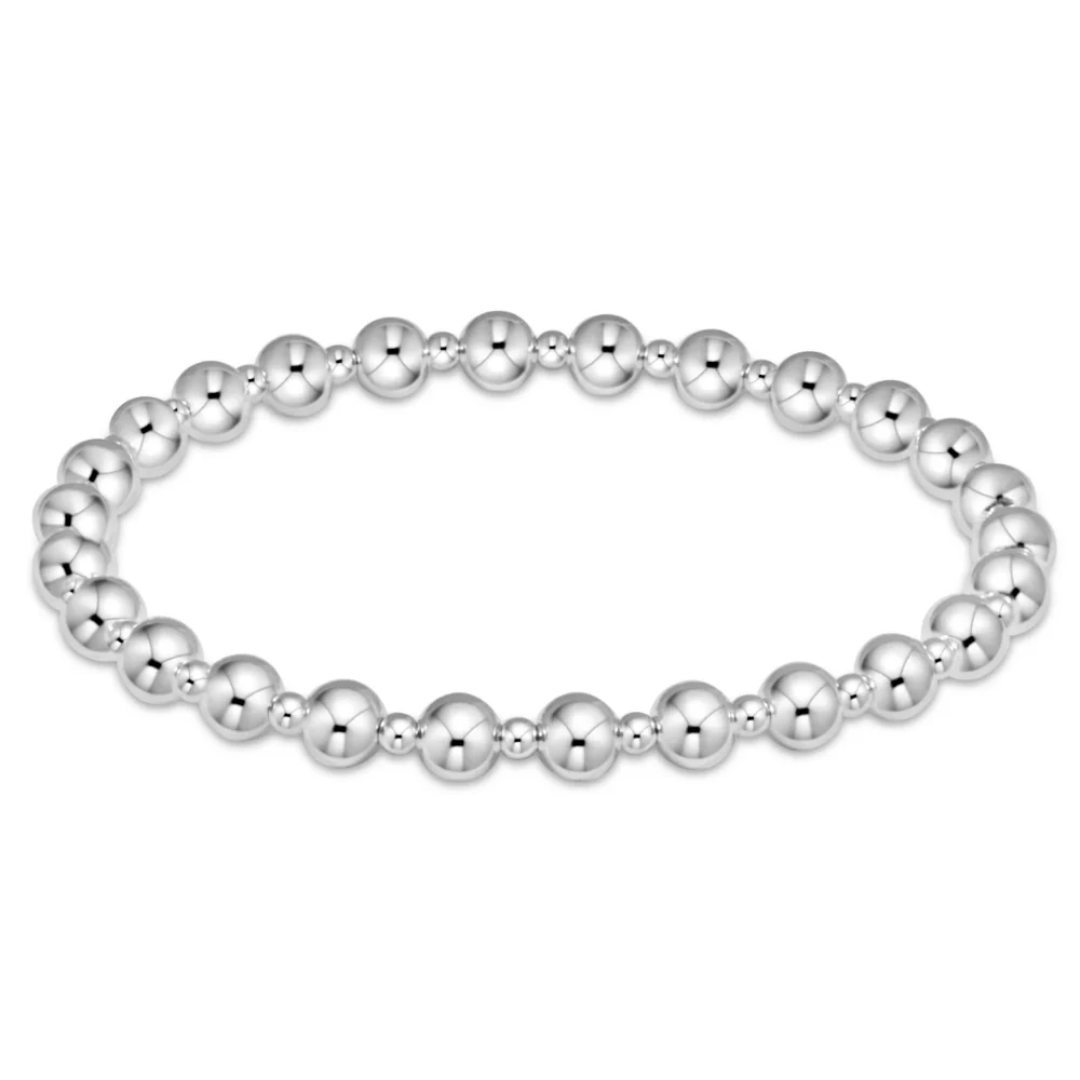 Classic Grateful Pattern 5MM Bracelet in Sterling