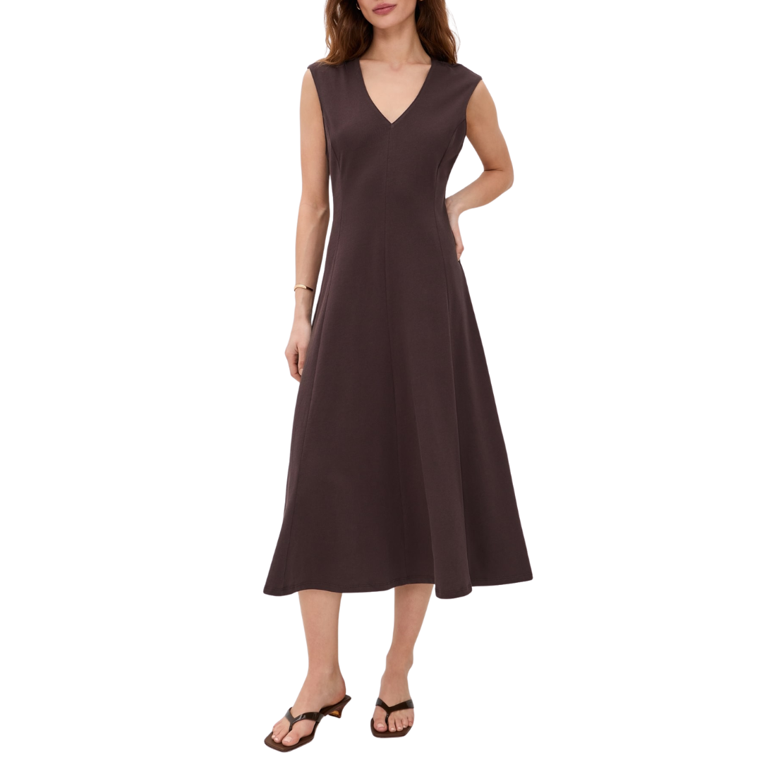 The Studio Dress in Mocha