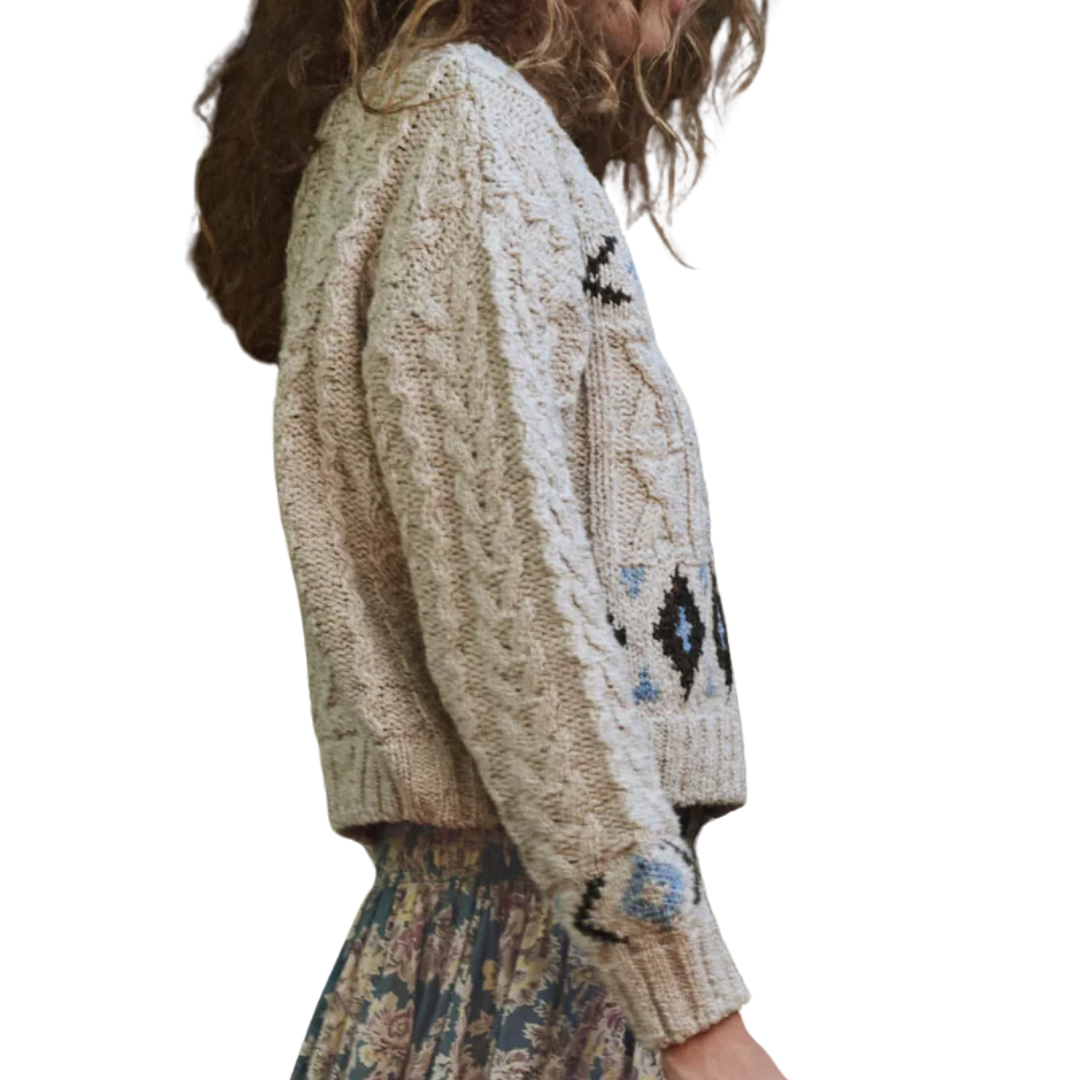 Cavern Cardigan in Oat