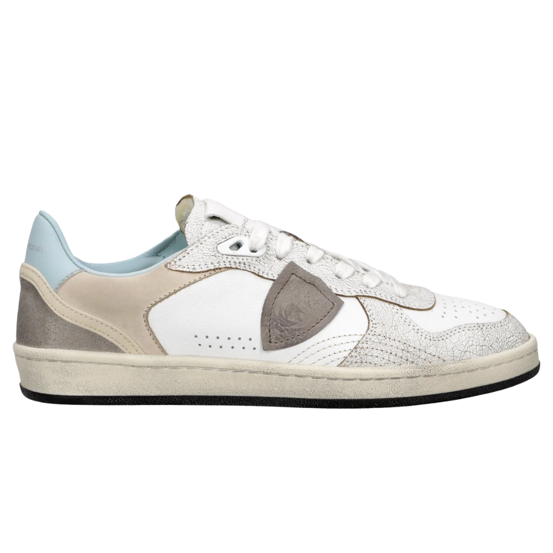 Pgal Sneaker in White Sky Blue